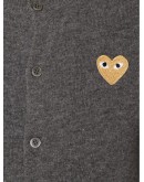 embroidered heart cardigan