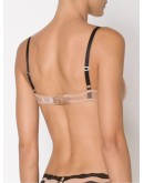 sheer tulle demi bra