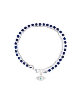 'Evil Eye Biography' bracelet