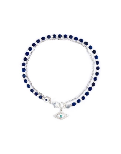 'Evil Eye Biography' bracelet