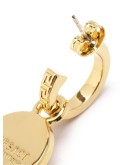 Greca and Medusa drop earrings