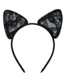 lace cat ear headband
