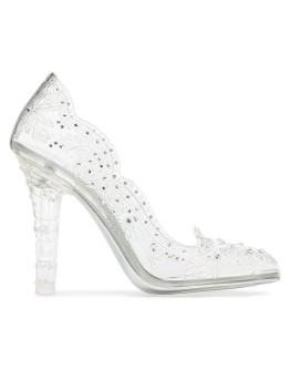 cut-out flower pumps