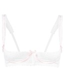 Antoinette quarter cup bra