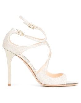 platinum ice Lang 100 leather sandals