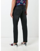 tapered jeans with panther