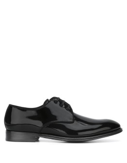 piped Derby shoes