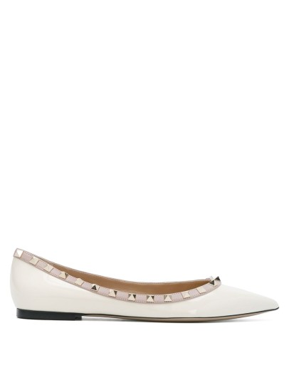 Rockstud ballerinas