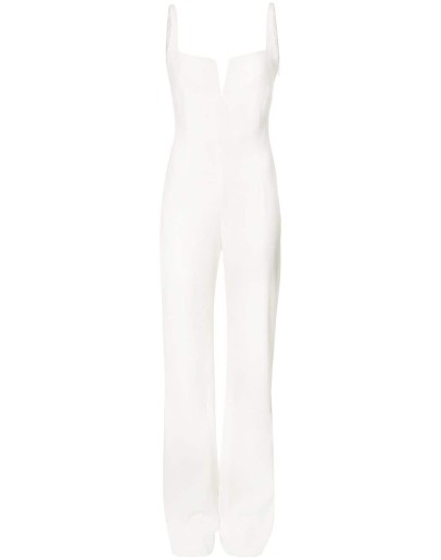 square neckline jumpsuit
