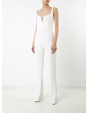 square neckline jumpsuit