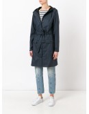 belted raincoat