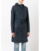 belted raincoat