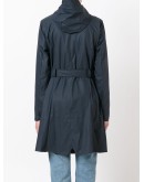 belted raincoat
