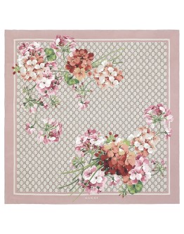 Geranium print scarf
