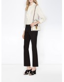 White Sylvie Small Leather shoulder bag