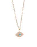 Mini Evil Eye Biography pendant