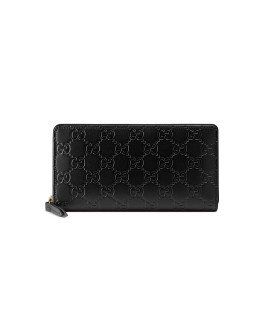 Gucci Signature zip around wallet