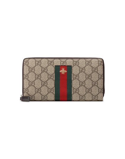 Web GG Supreme zip around wallet