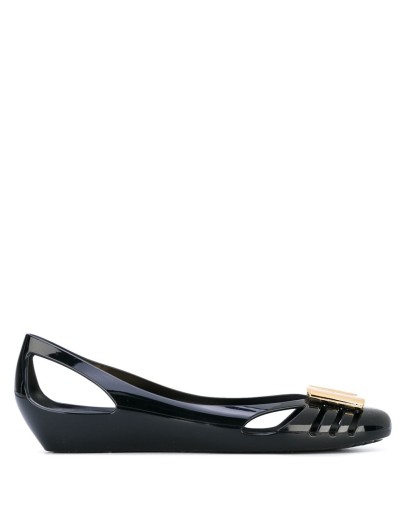 wedge ballerina flats