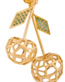18kt Gold cherries earrings 
