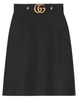 GG knee-length skirt