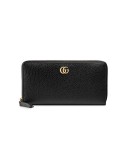 Leather zip around wallet