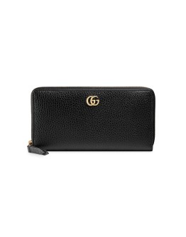 Leather zip around wallet