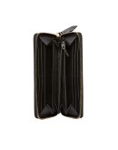 Leather zip around wallet
