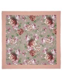 Modal silk Blooms print shawl
