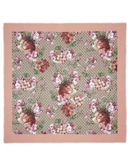 Modal silk Blooms print shawl