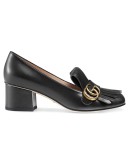 monogram fringe detail pumps