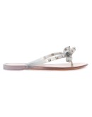 Rockstud bow flip flops
