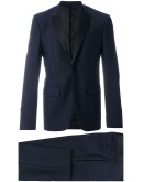 contrast lapel two piece suit