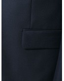 contrast lapel two piece suit