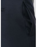contrast lapel two piece suit