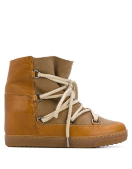 Nowles hidden-wedge boots