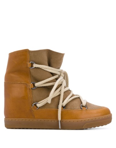 Nowles hidden-wedge boots