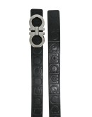 all-over double Gancini belt