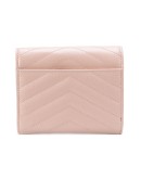 monogram compact tri-fold wallet