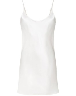 silk chemise dress