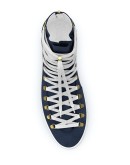 Redchurch laced hi-top sneakers Fat track Personalisation