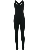 crisscross strap jumpsuit