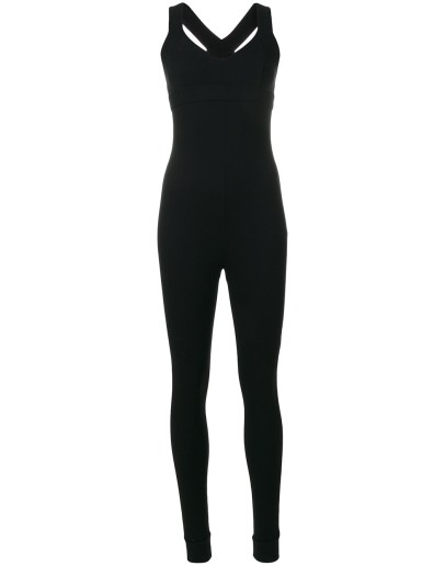 crisscross strap jumpsuit