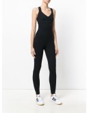 crisscross strap jumpsuit