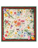 Flora Web print shawl