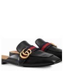 Web-trimmed slippers