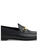 black Brixton Horsebit leather loafers
