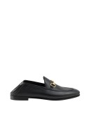 black Brixton Horsebit leather loafers