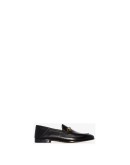 black Brixton Horsebit leather loafers