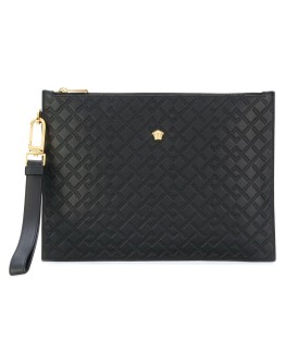 Medusa clutch bag